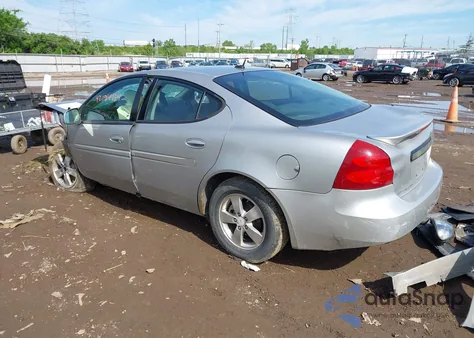 2008 Pontiac Grand Prix from USA, damaged, VIN 2G2WP552681164922